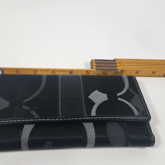 Coach C Monogram Leather Wallet - Picture 6 of 6